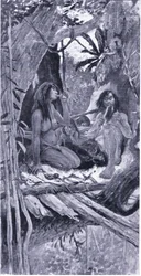 Abitante degli alberi preistorico cinese